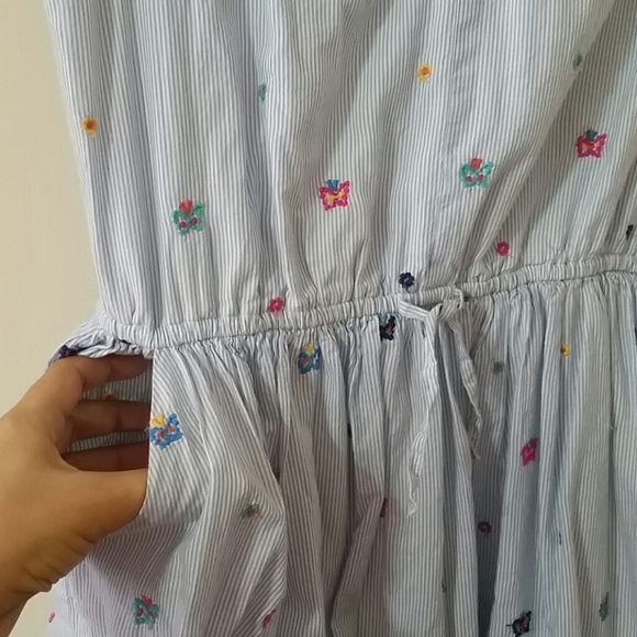 Girl's  GAP 'butterflies' Dress. Size xxl 14-16. - Picture 3 of 10